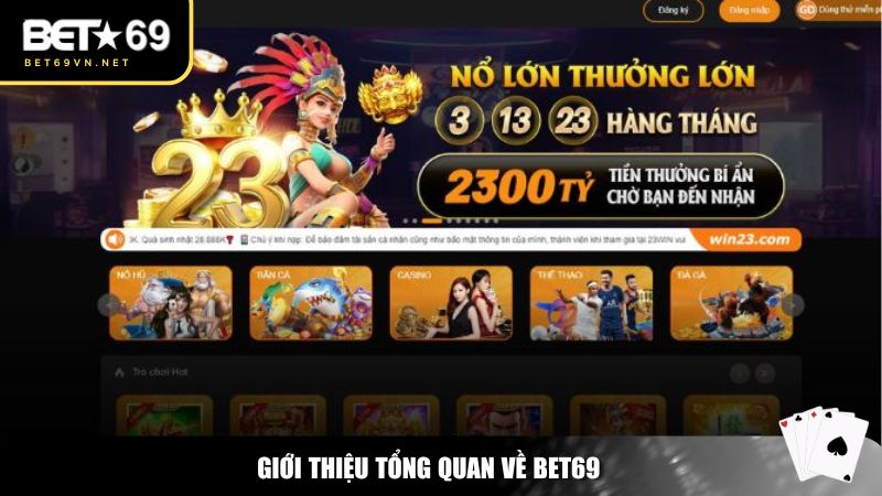 Bet69 là nền tảng cá cược trực tuyến hàng đầu