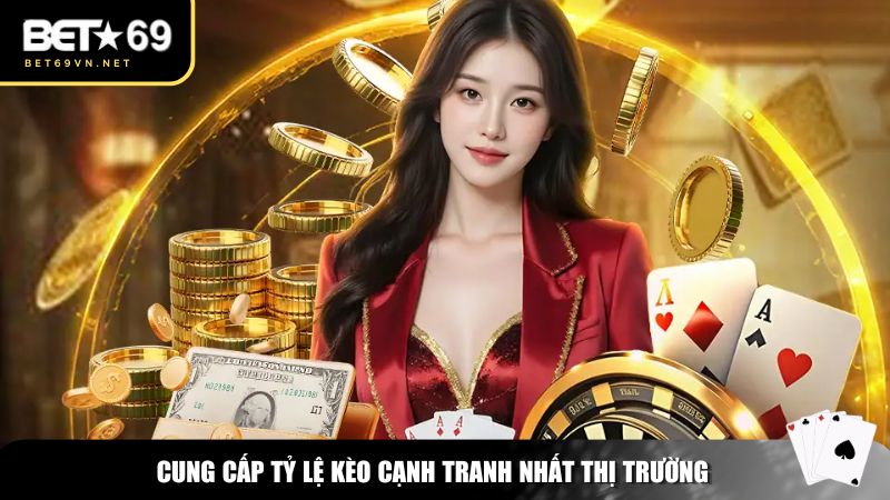 Bet69 được đông đảo người chơi yêu thích là nhờ tỷ lệ kèo cược hấp dẫn