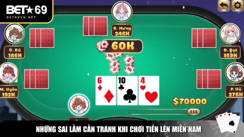 Một số sai lầm cần tránh khi chơi
